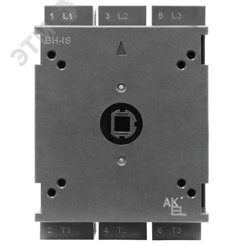 Изображение товара Выключатель нагрузки модульный ВН-IS-DC-3P-125A-Ф, тип тока AC/DC, 3P/125A/750В/Фронтальный монтаж на дверь (шт)