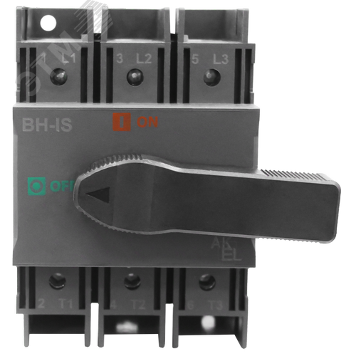Изображение товара Выключатель нагрузки модульный ВН-IS-DC-3P-125A-С, тип тока AC/DC, 3P/125A/750В/Передняя рукоятка на корпусе (шт)