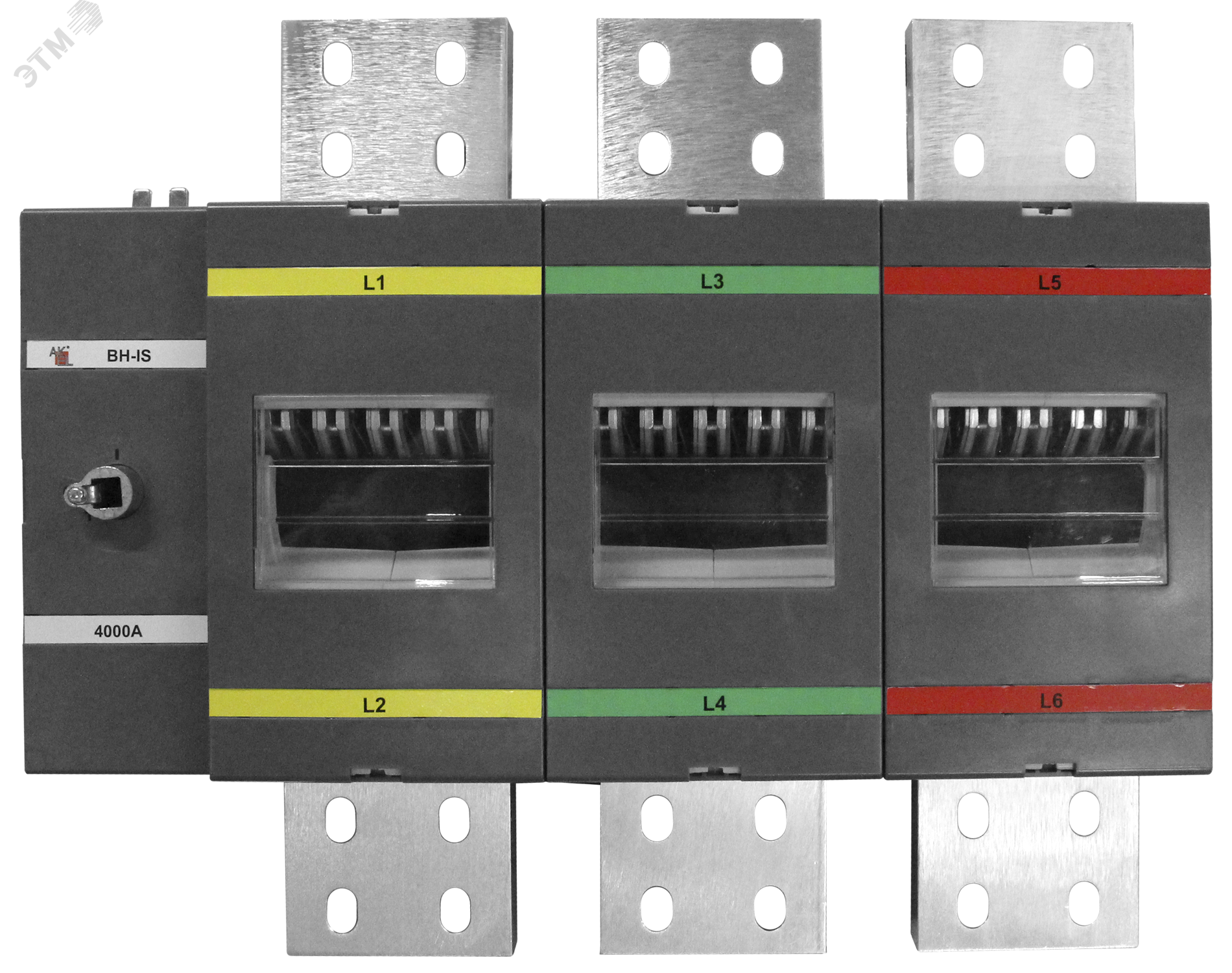 Изображение товара Выключатель нагрузки ВН-ИС-Д3Р-4000А-В 3P без ручки управления и переходника