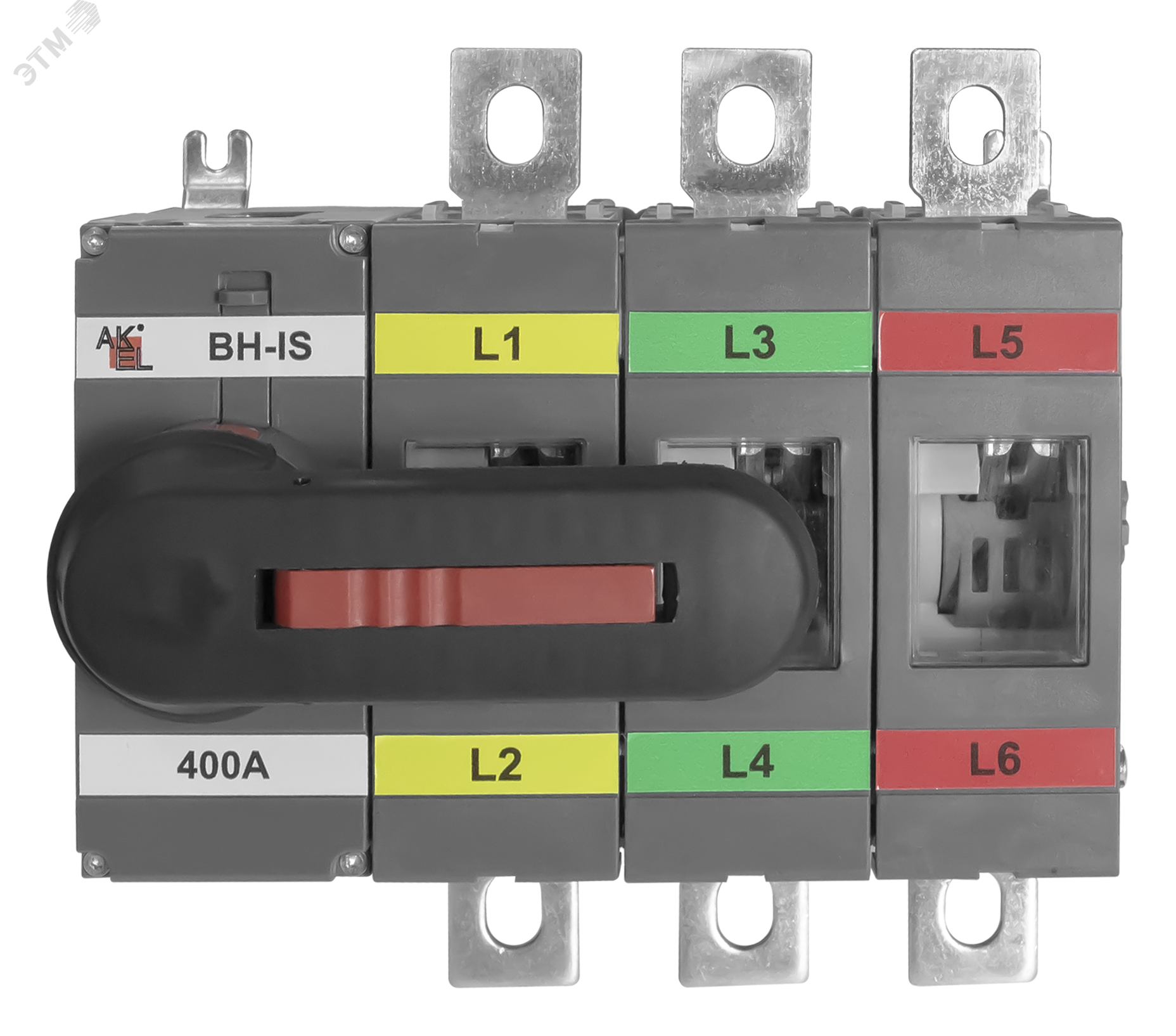 Изображение товара Выключатель нагрузки ВН-П-IS-Д3Р-400А-С с видимым разрывом для промышленного применения