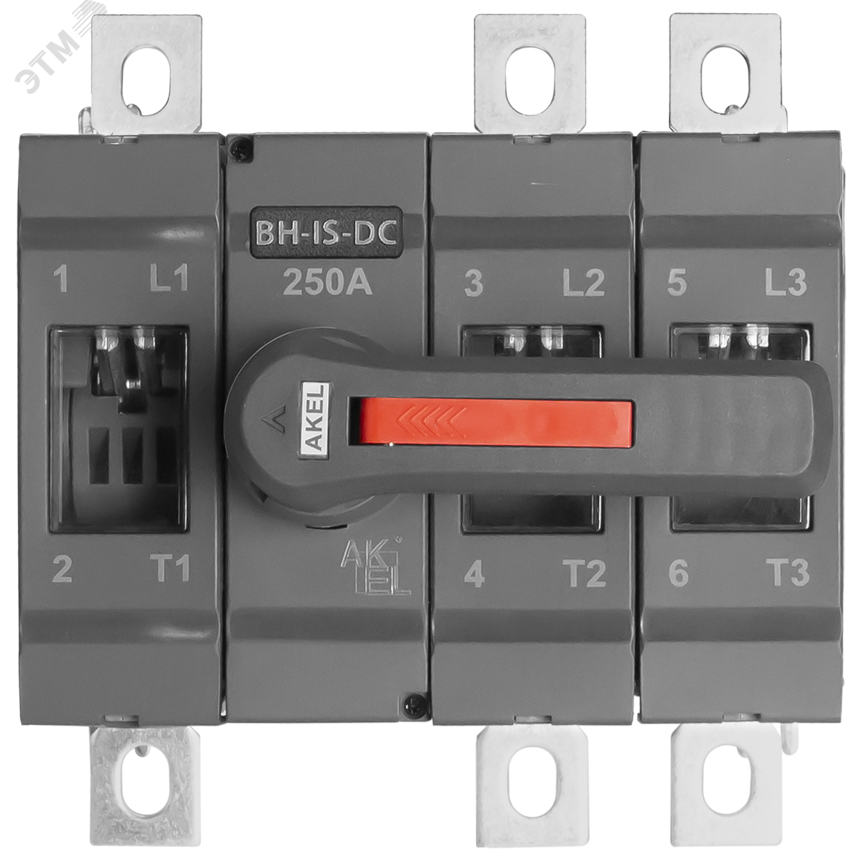 Изображение товара Выключатель нагрузки ВН-IS-DC-1P2P-250A-С для переменного и постоянного тока 1000 В