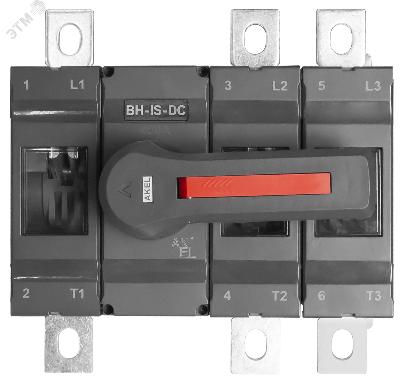 Изображение товара Выключатель нагрузки ВН-ИС-DC-1P2P-400A-С для переменного и постоянного тока 400А