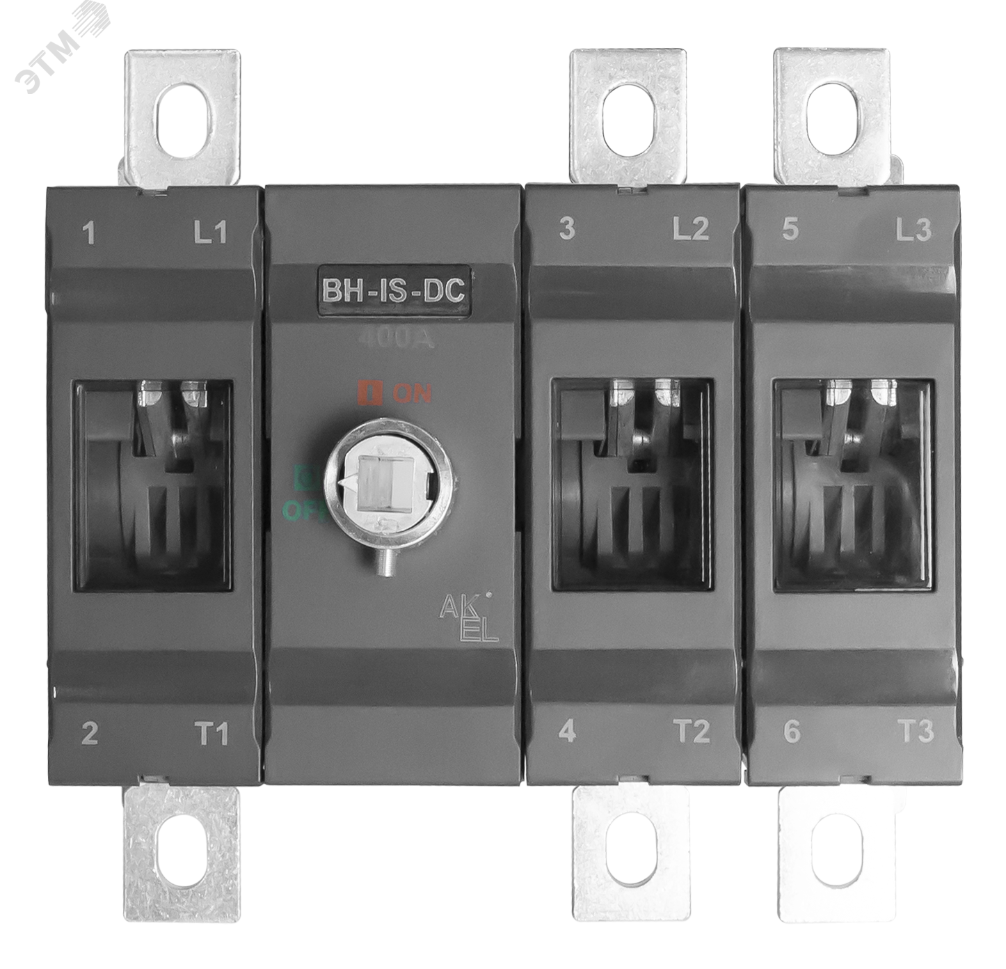 Изображение товара Выключатель нагрузки ВН-IS-DC-1P2P-400A-В для переменного и постоянного тока