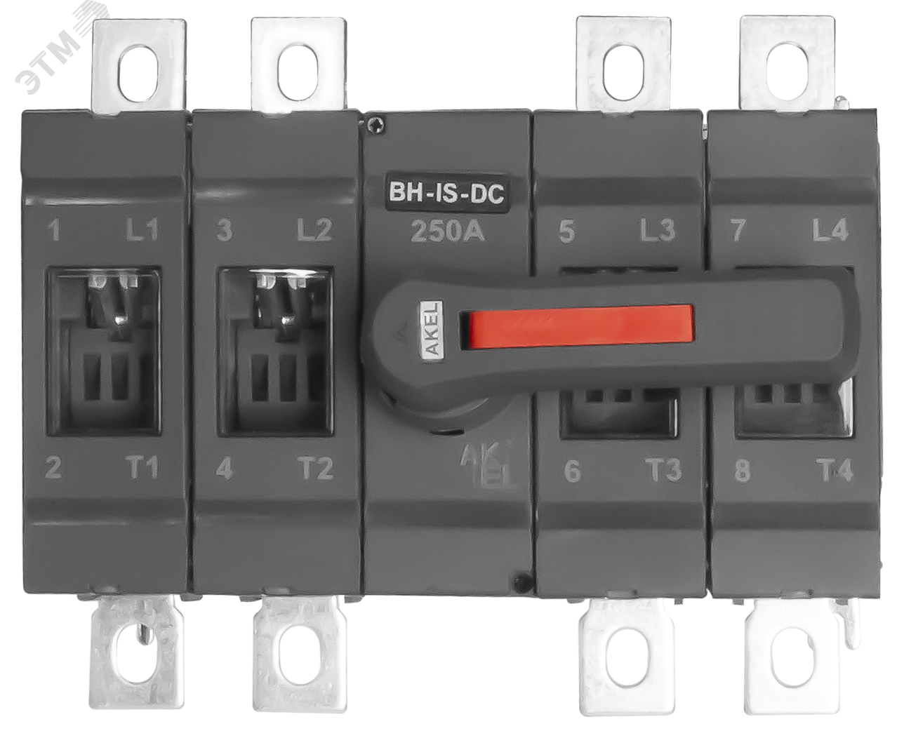 Изображение товара Выключатель нагрузки ВН-IS-DC-2P2P-250A-С для переменного и постоянного тока