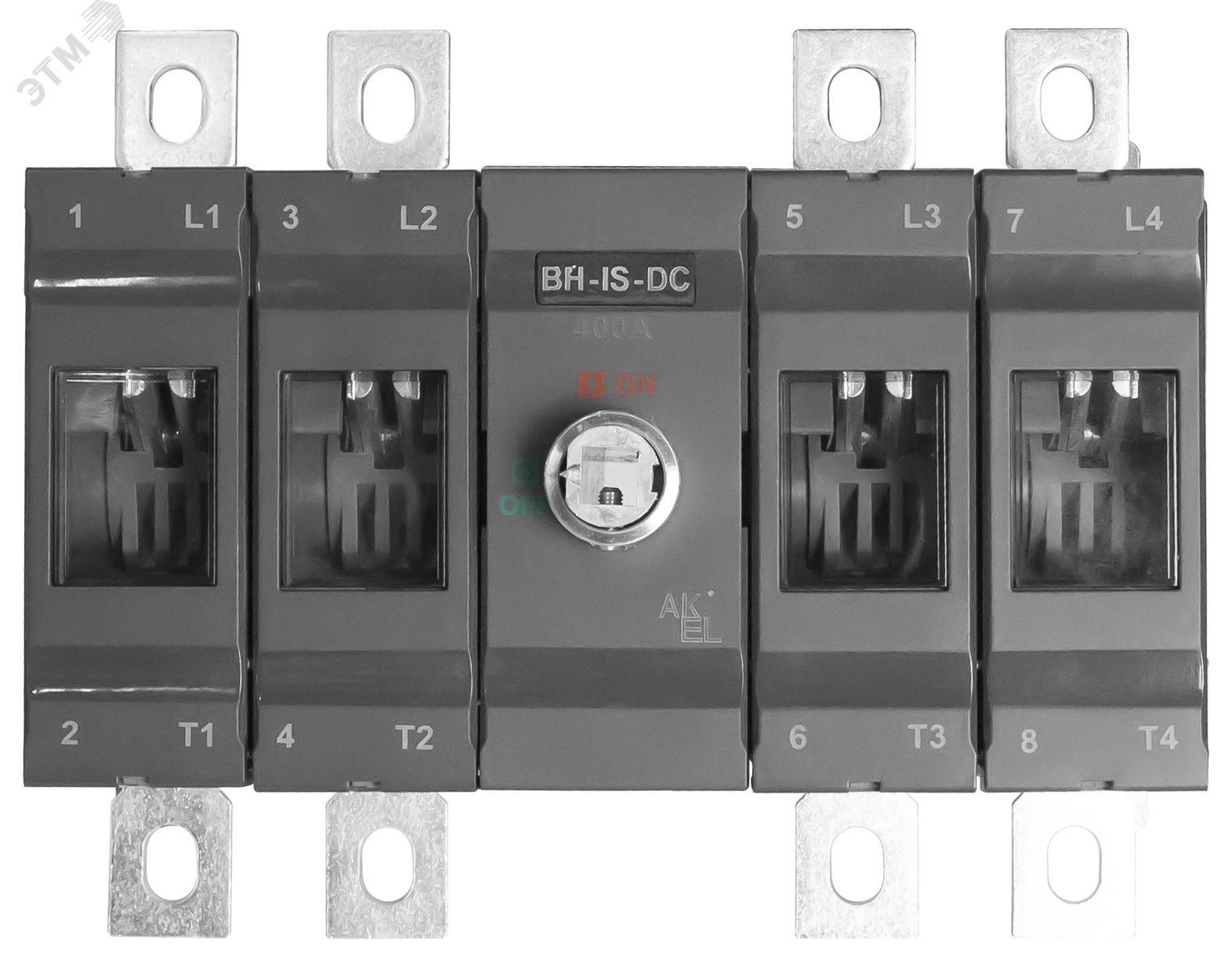 Изображение товара Выключатель нагрузки ВН-ИС-DC-2P2P-400A-В для переменного и постоянного тока