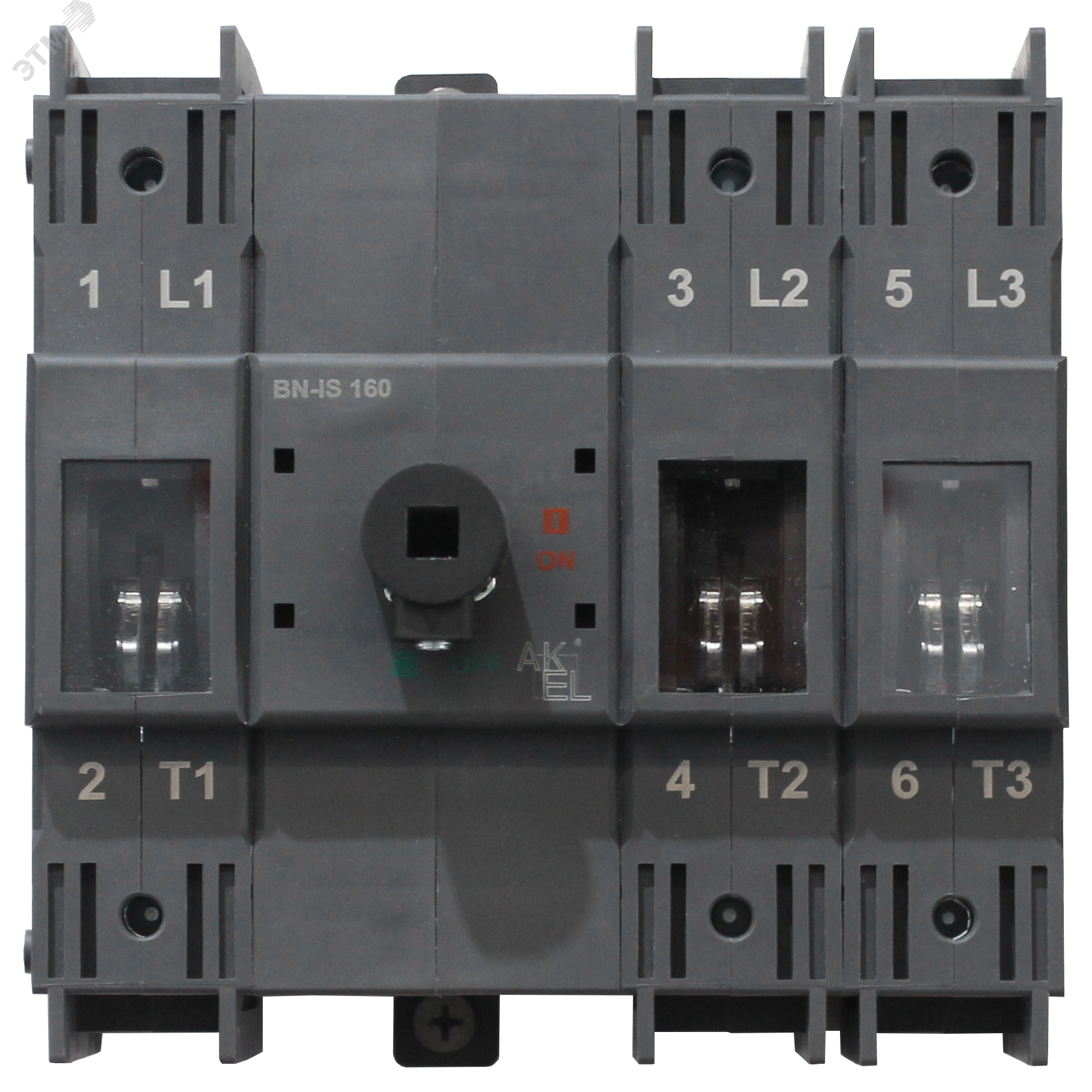 Изображение товара Выключатель нагрузки ВН-IS-DC-3P-160A-Ф для AC/DC