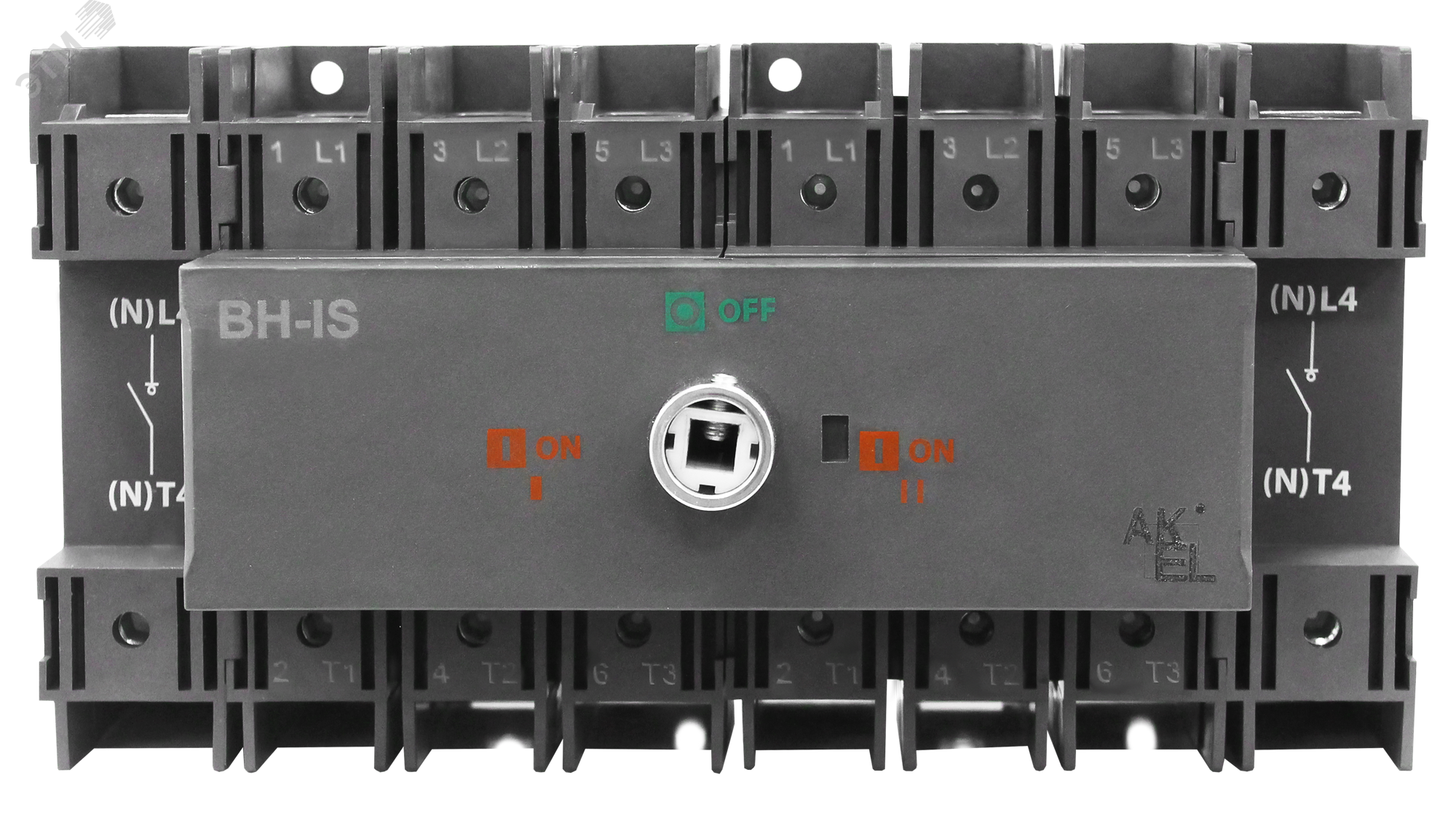 Изображение товара Выключатель нагрузки реверсивный модульный ВН-ИС-DC-R4P-125A-В для промышленных систем