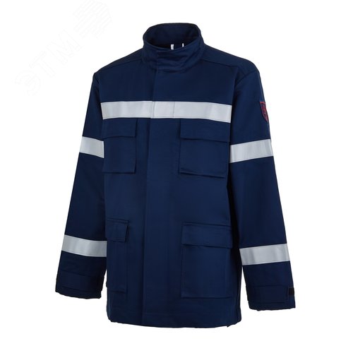 Изображение товара Куртка-накидка мужская термостойкая для защиты от термических рисков электрической дуги Энергия, тип Н-3, 35,2кал/см2, р.112-116/170-176 (шт)