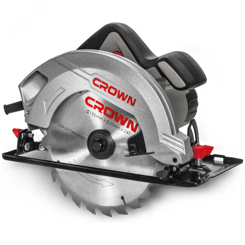 Изображение товара Пила дисковая Crown CT15199-190 1200 Вт 190 мм для точных распилов древесины