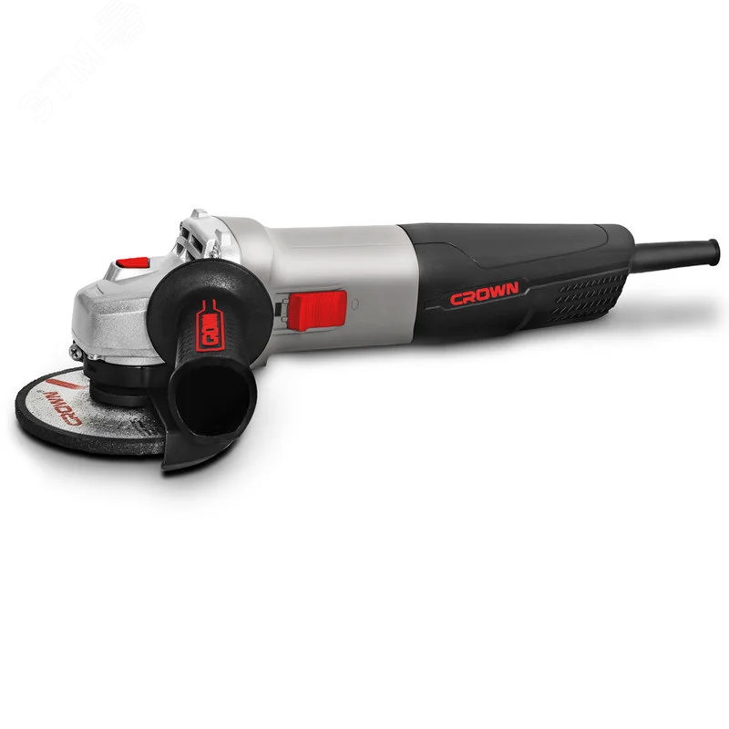 Изображение товара Угловая шлифовальная машина CROWN CT13497-125 125 мм 860 Вт для металла