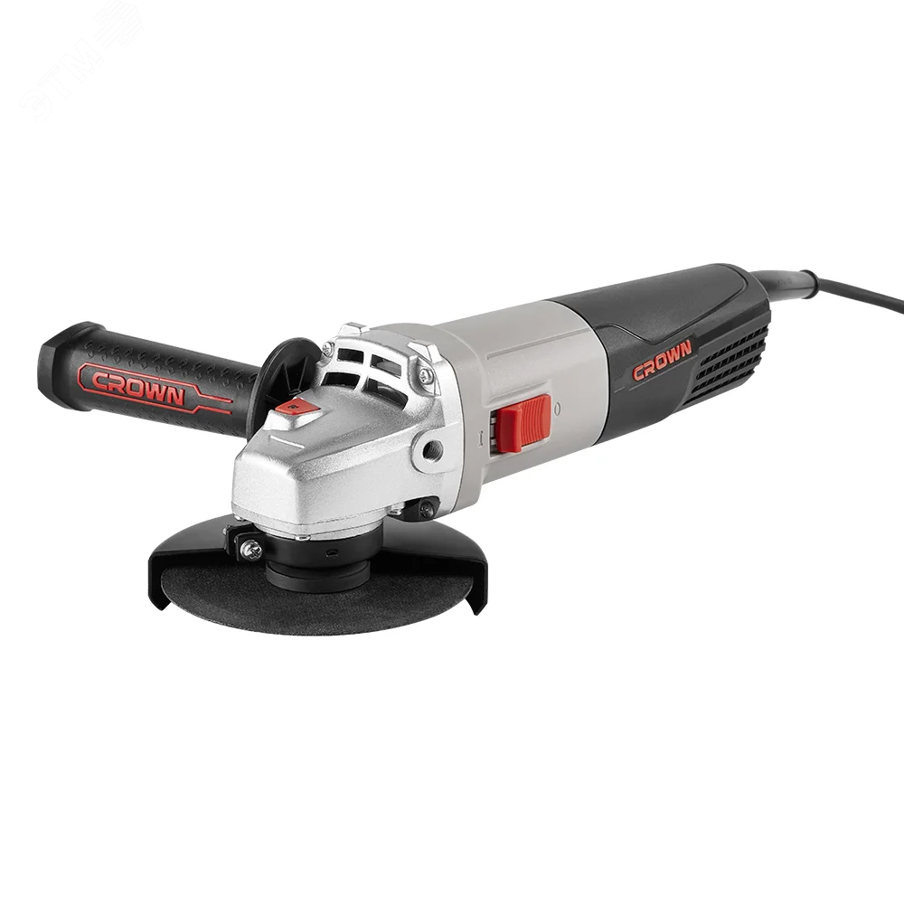 Изображение товара Угловая шлифмашина Crown CT13502-125R 125 мм, мощность 1010 Вт, безопасность