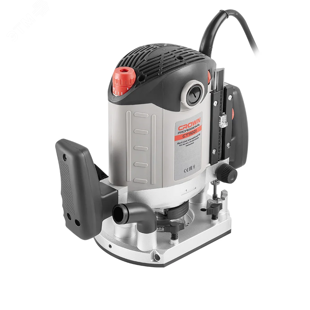 Изображение товара Погружной электрический фрезер CROWN CT11001 2100 Вт с микролифтом