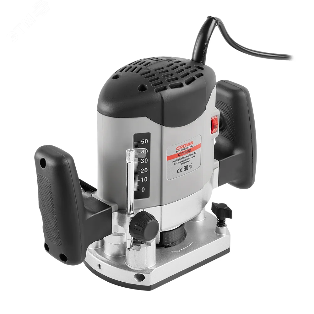 Изображение товара Электрический фрезер Crown CT11012 1050 Вт для дерево и металлообработки