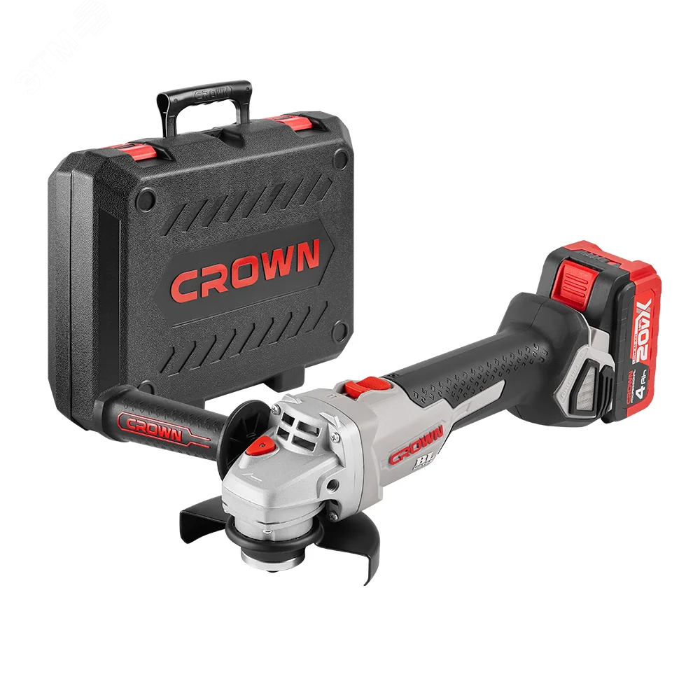 Изображение товара Аккумуляторная углошлифовальная машина BL CROWN CT23001-125HX-4 BMC