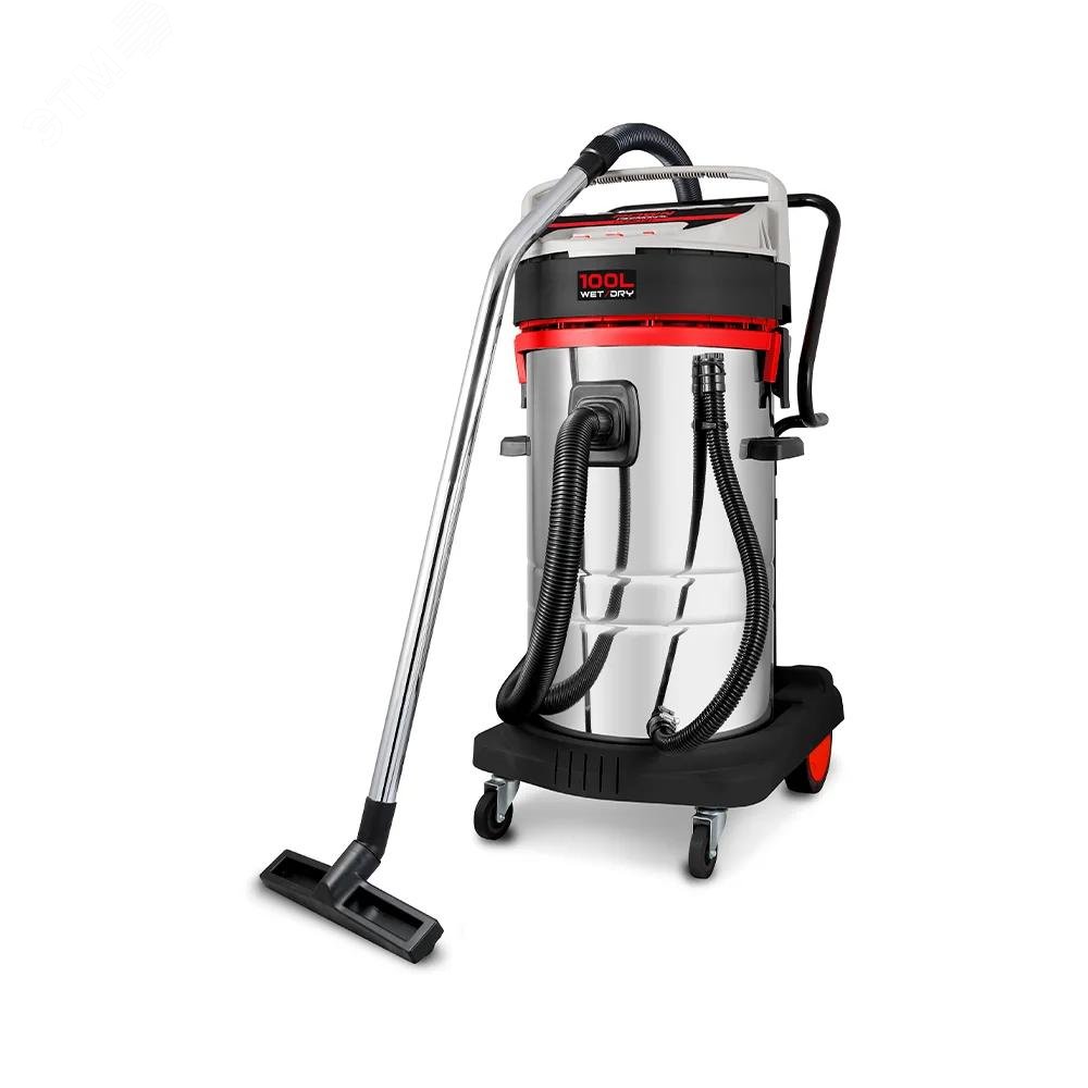 Изображение товара Промышленный пылесос CROWN CT42031 мощность 3000 Вт бак 100 л