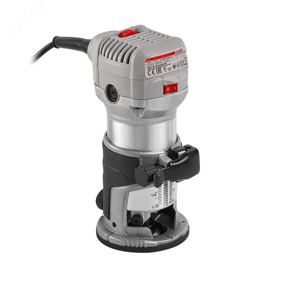 Изображение товара Кромочный фрезер CROWN CT11023S с константной электроникой