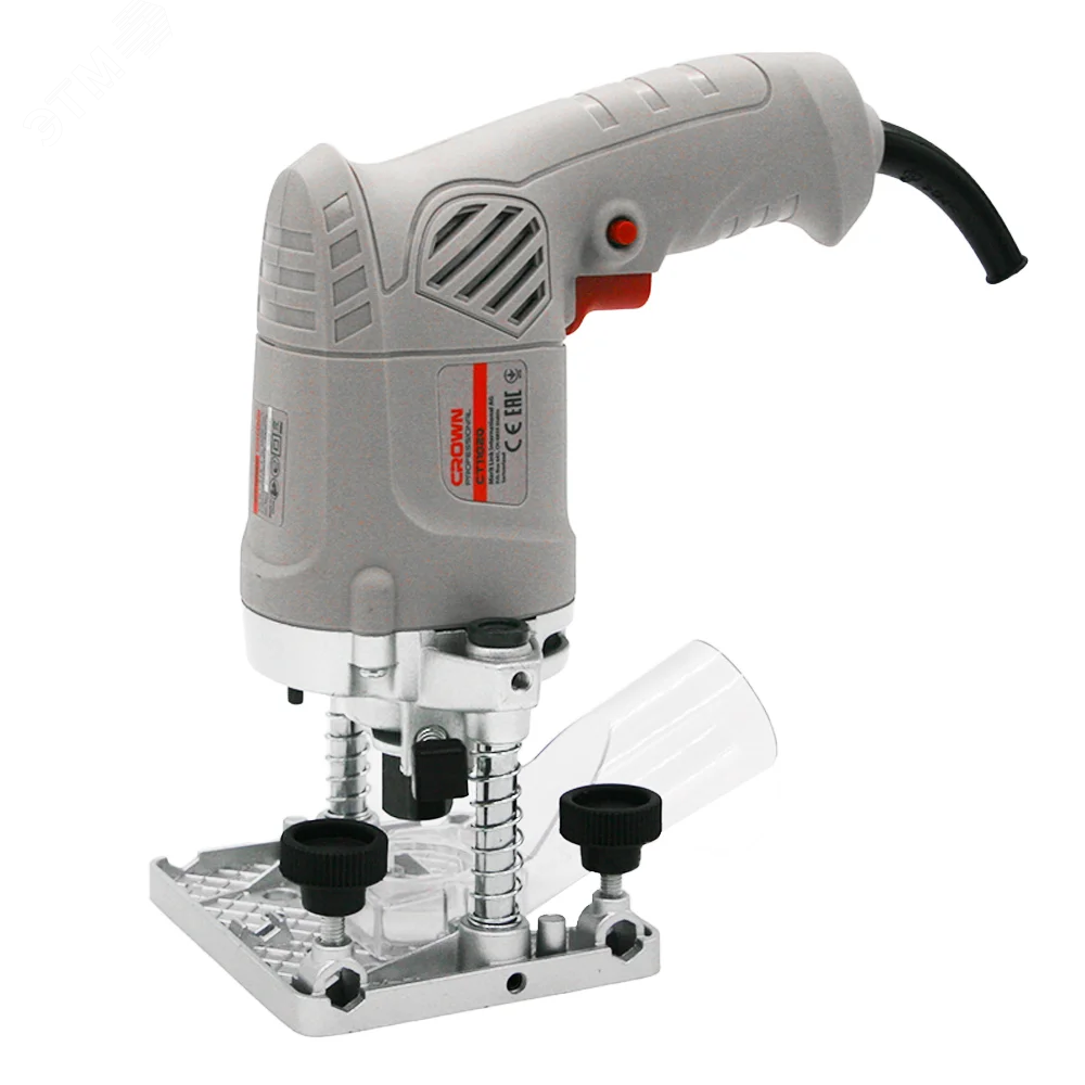 Изображение товара Кромочно-петлевой фрезер по дереву Crown CT11020 мощность 430 Вт