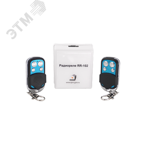 Изображение товара Комплект Радиореле RR-102 + 2 пульта 150м (питание 12В) (шт)