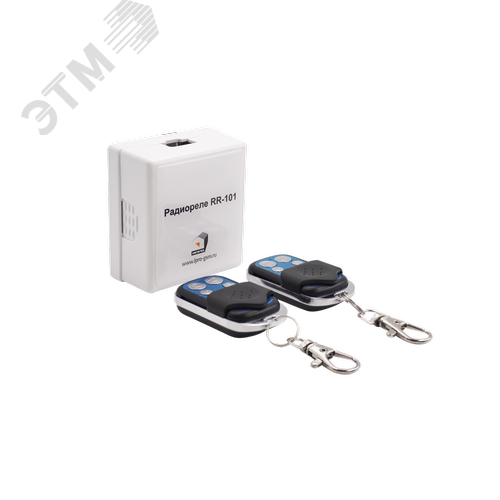 Изображение товара Комплект Радиореле RR-101 + 2 пульта 150м (двойное питание 12В и 220В) (шт)
