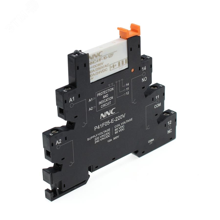 Изображение товара Интерфейсное реле P41F05-E-220V для автоматизации систем Изображение товара Интерфейсное реле P41F05-E-220V для автоматизации систем