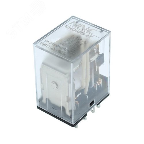 Изображение товара Электромагнитное промежуточное реле NNC68B-4Z-24VDC с 4 перекидными контактами 24В DC (шт)