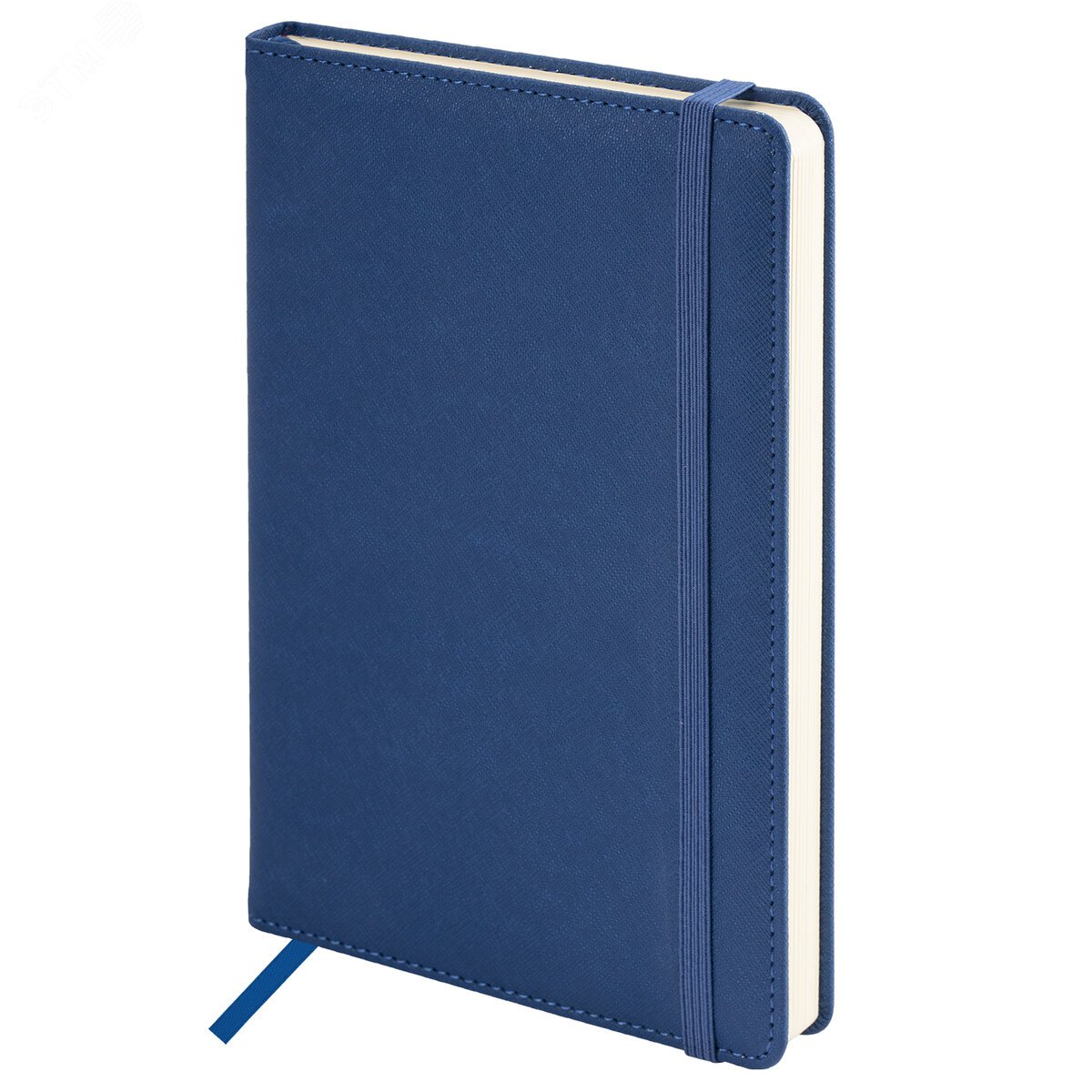 Изображение товара Ежедневник недатированный А5 Brauberg Base синего цвета 160 л