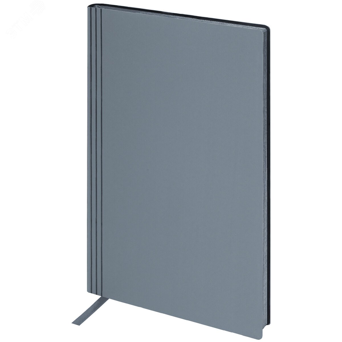 Изображение товара Блокнот А5 138 х 213мм Personal, под кожу, 80 листов, клетка, серый (шт)