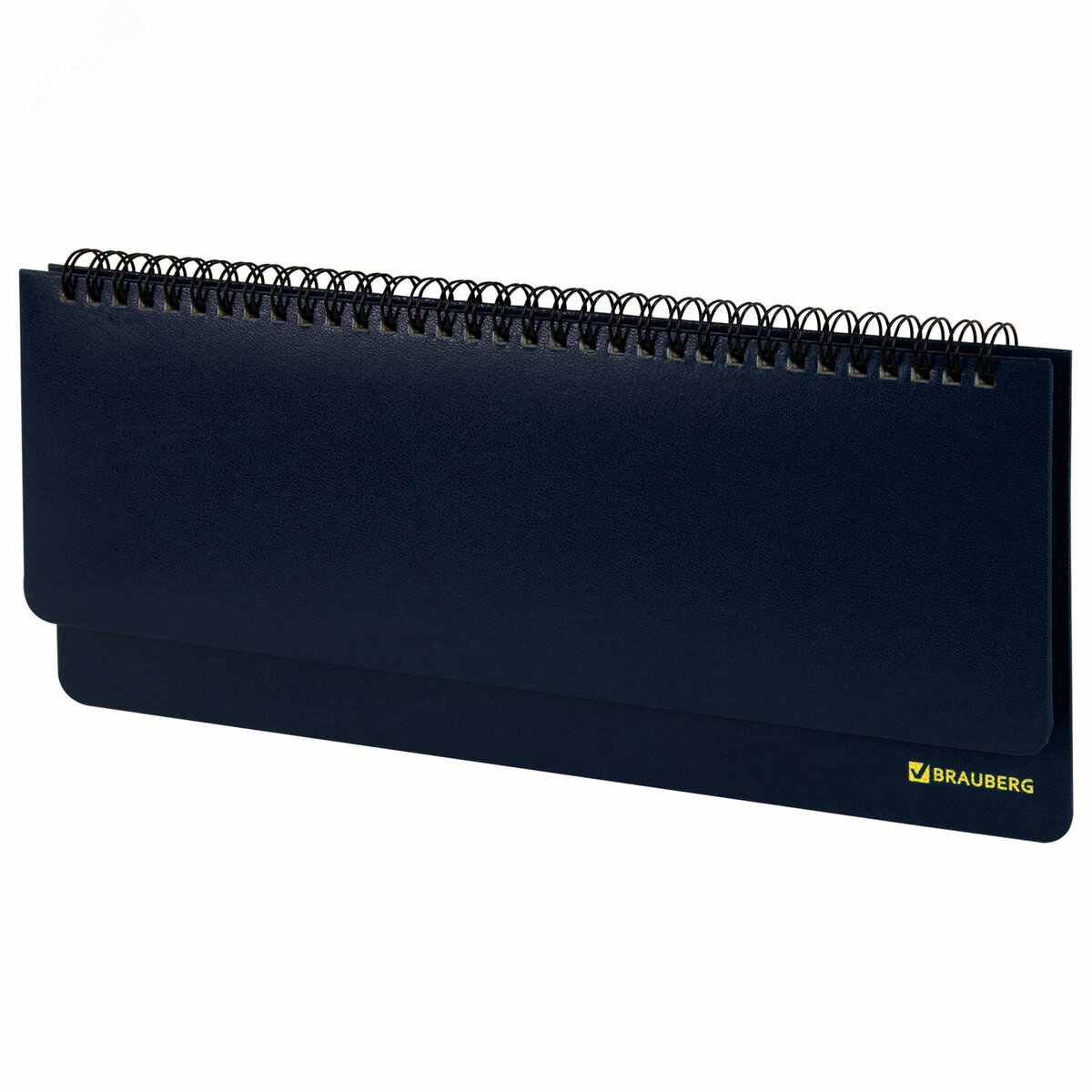 Изображение товара Настольный недатированный планинг BRAUBERG Select 305х140мм 60 листов темно-синий