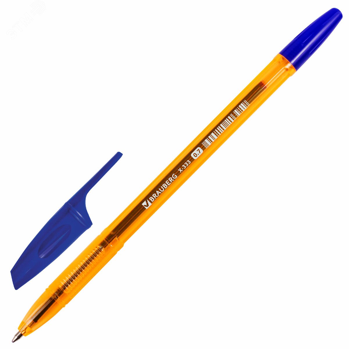 Изображение товара Ручка шариковая BRG X-333 AMBER линия 0,35 мм синяя (шт) Изображение товара Ручка шариковая BRG X-333 AMBER линия 0,35 мм синяя (шт)