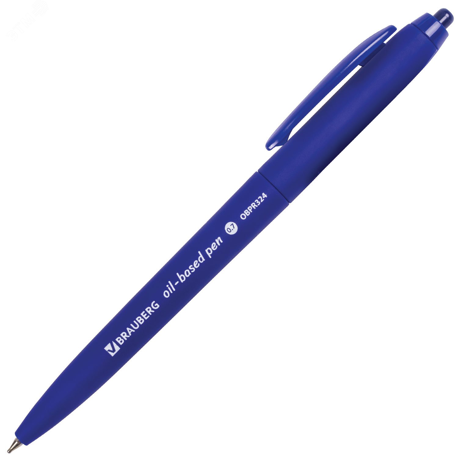 Изображение товара Ручка шариковая масляная автоматическая BRAUBERG Sky Blue,синяя,soft-touch, узел 0,7 мм, линия 0,35 мм (шт) Изображение товара Ручка шариковая масляная автоматическая BRAUBERG Sky Blue,синяя,soft-touch, узел 0,7 мм, линия 0,35 мм (шт)