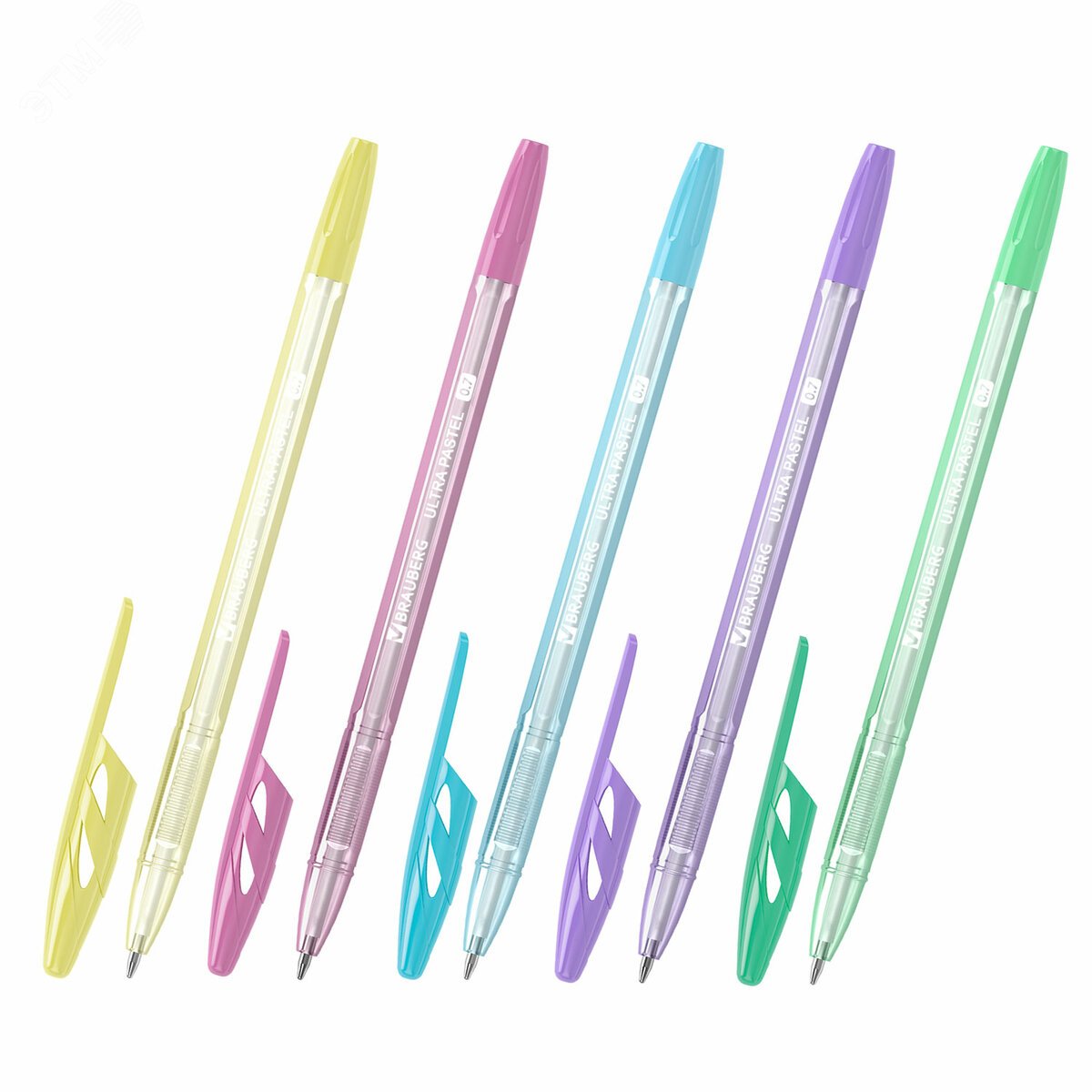 Изображение товара Ручка шариковая BRG ULTRA PASTEL лин 0,35 мм, синяя (шт)