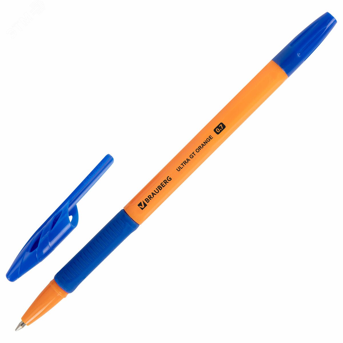 Изображение товара Ручка шариковая BRG ULTRA GT ORANGE линия 0,35 мм, синяя (шт) Изображение товара Ручка шариковая BRG ULTRA GT ORANGE линия 0,35 мм, синяя (шт)
