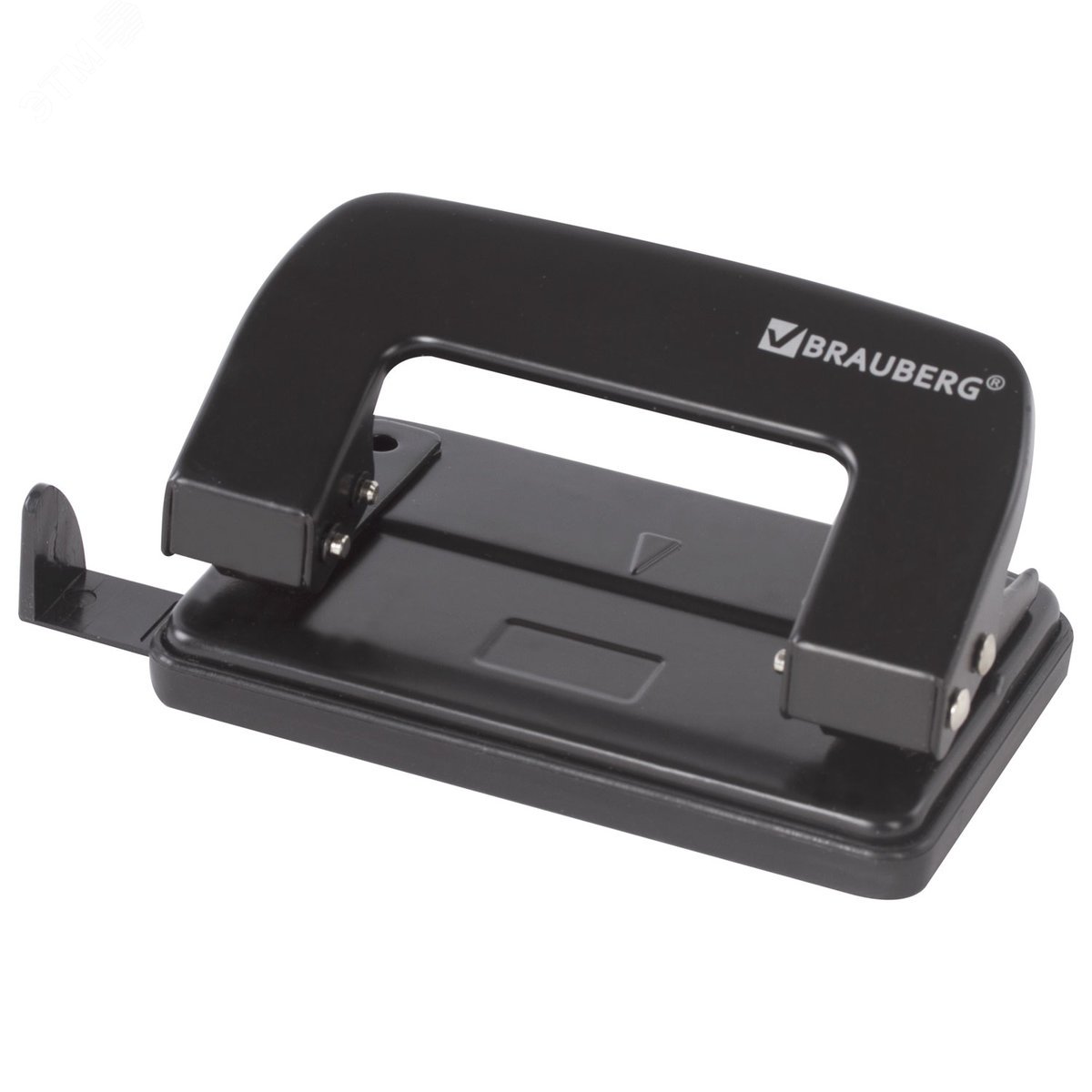 Изображение товара Дырокол металлический BRAUBERG ''Classic'', до 10 листов, черный, 222548 (шт)