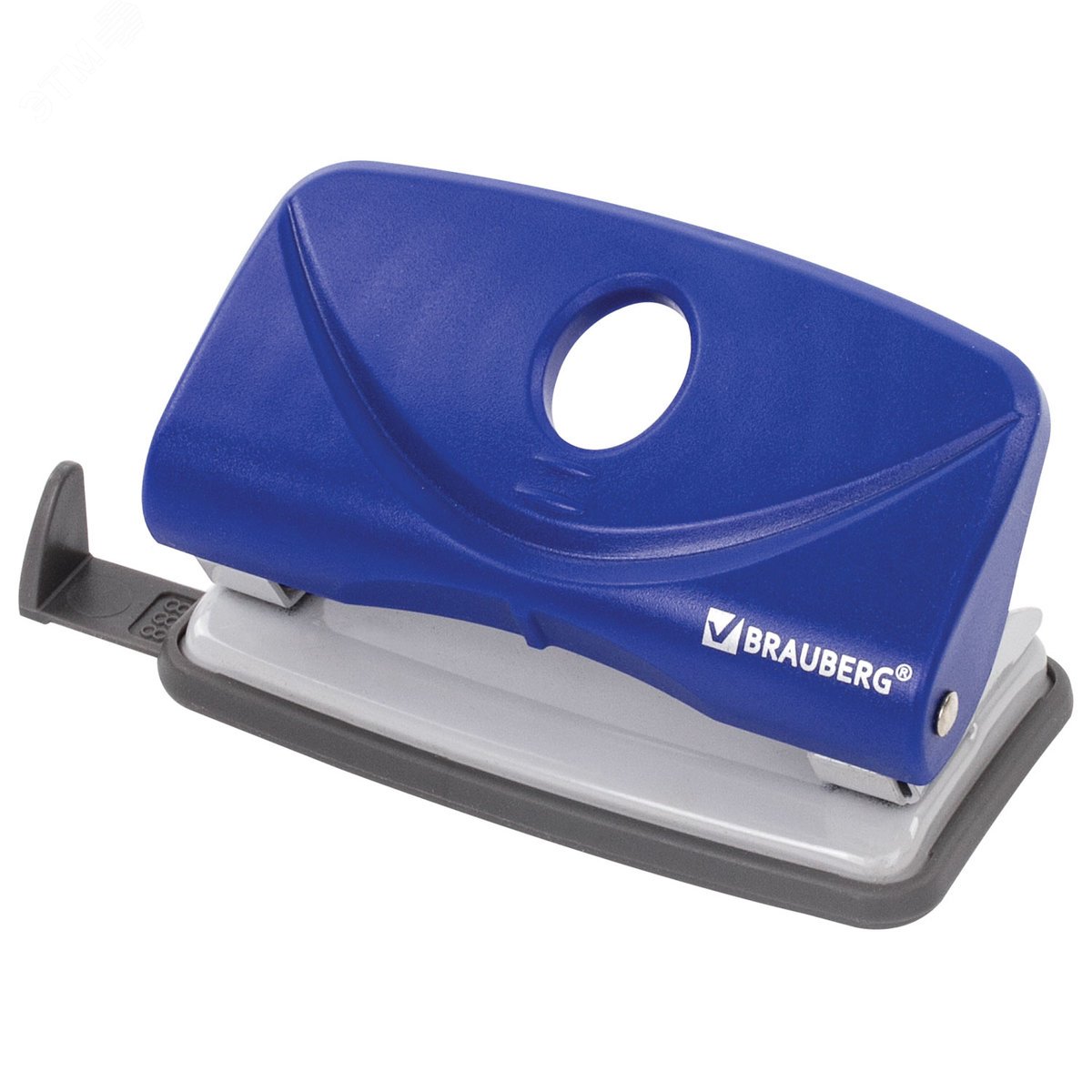 Изображение товара Дырокол BRAUBERG ''Original'', до 10 листов, синий, 227785 (шт)