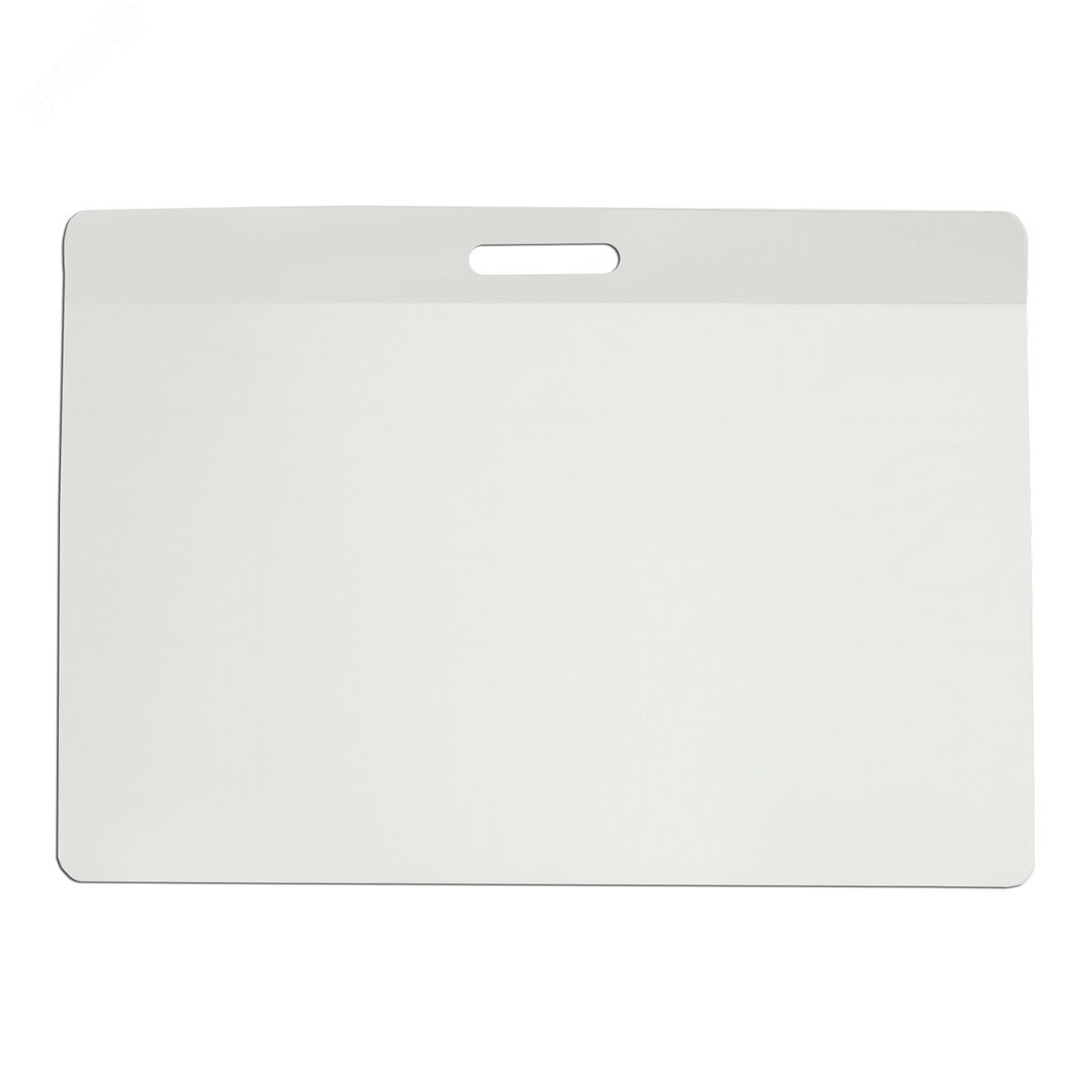 Изображение товара Бейдж самоламинирующийся горизонтальный (74х104мм), с клипсой, BRAUBERG, 236791 (шт)