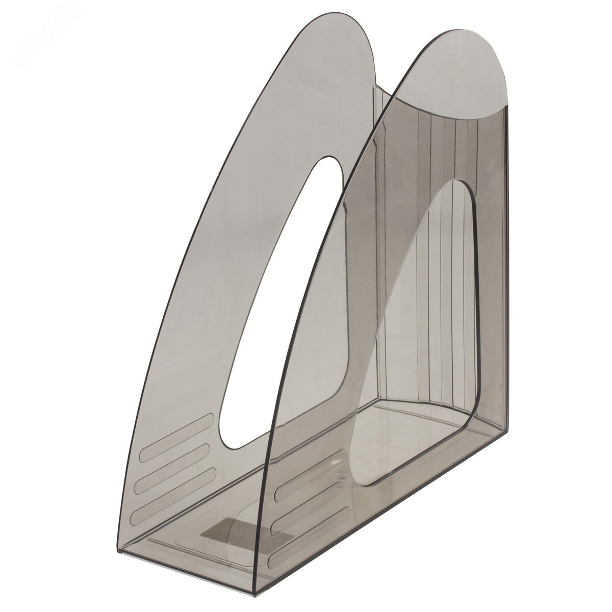 Изображение товара Лоток вертикальный для бумаг BRAUBERG ''Delta'', 240х90х240 мм, тонированный серый, 237241 (шт)