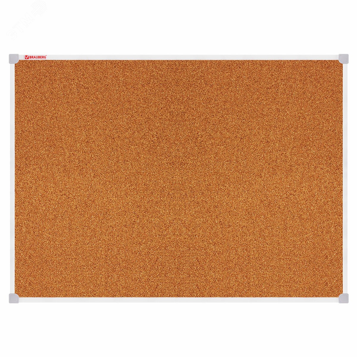 Изображение товара Пробковая доска BRAUBERG 70x50 см с ПВХ рамкой и гарантией 10 лет