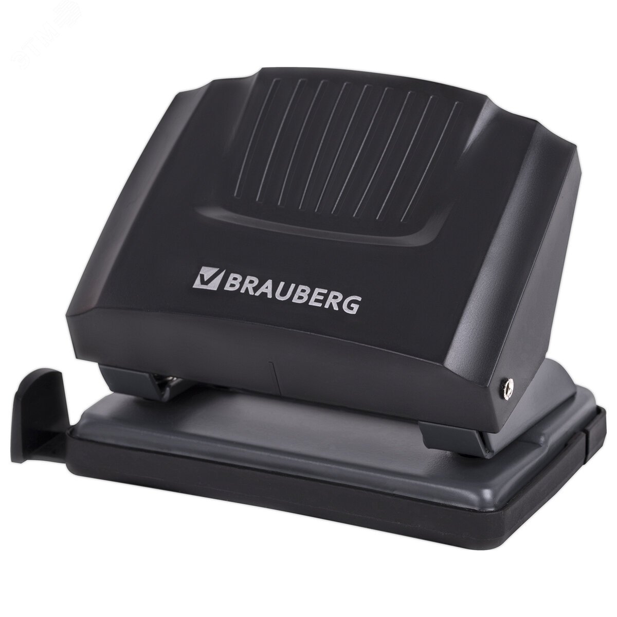 Изображение товара Дырокол BRAUBERG SUPER до 20 листов черный 272742