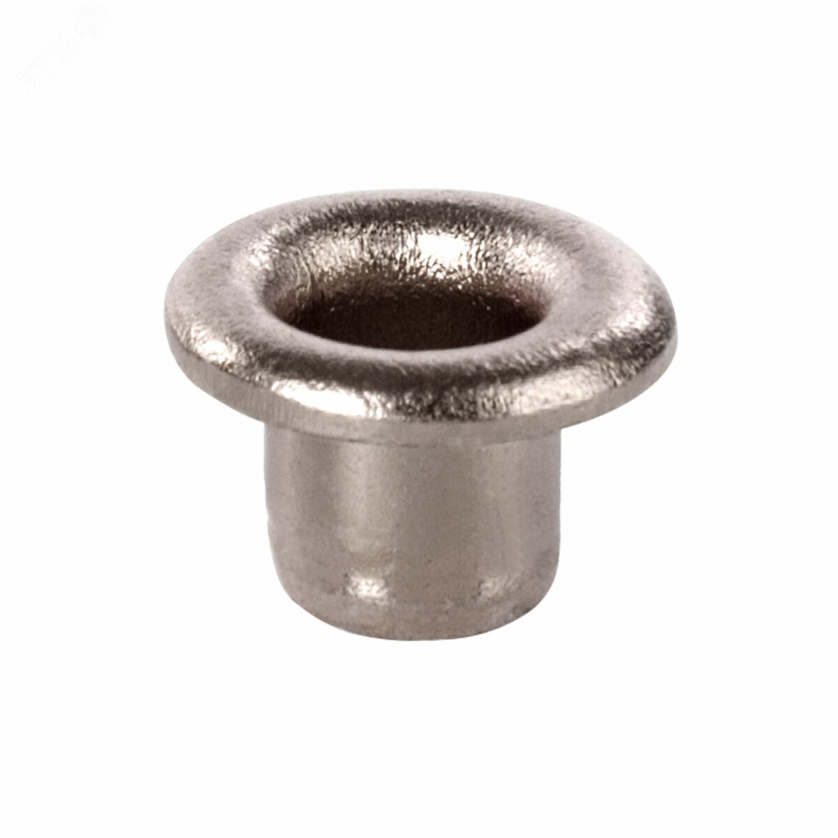 Изображение товара Люверсы серебристые комплект 250 шт, внутренний диаметр 4,8 мм, длина 4,6 мм (шт)