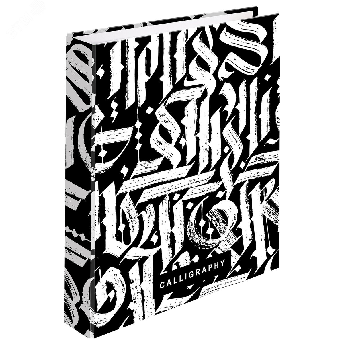 Изображение товара Тетрадь на кольцах А5 175х215мм, 240л, твердый картон, с разделителями, BRAUBERG, Calligraphy,404097 (шт)