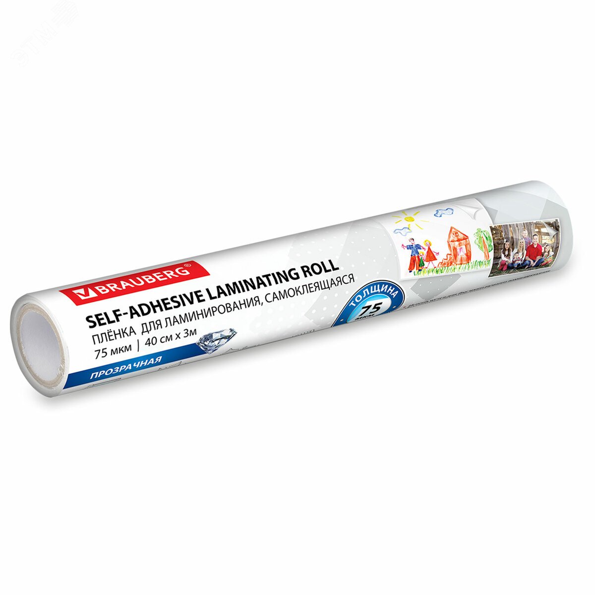 Изображение товара Плёнка для ручного ламинирования 400мм х 3м 75мкм BRAUBERG