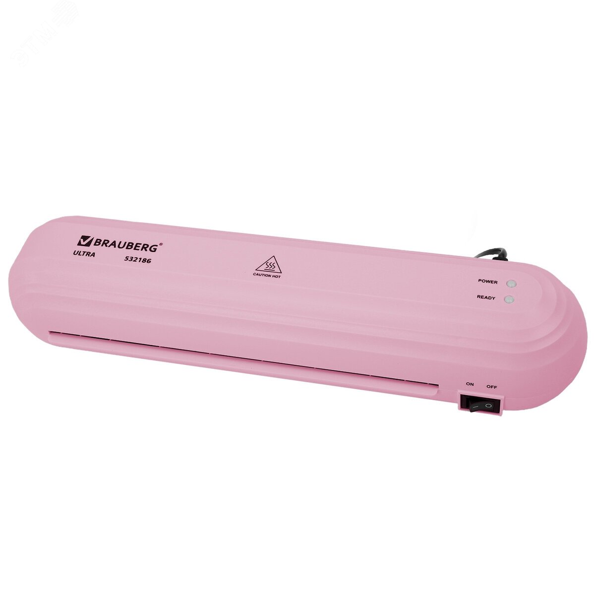Изображение товара Ламинатор BRAUBERG ULTRA A4 60-150мкм розовый быстросъемный и надежный