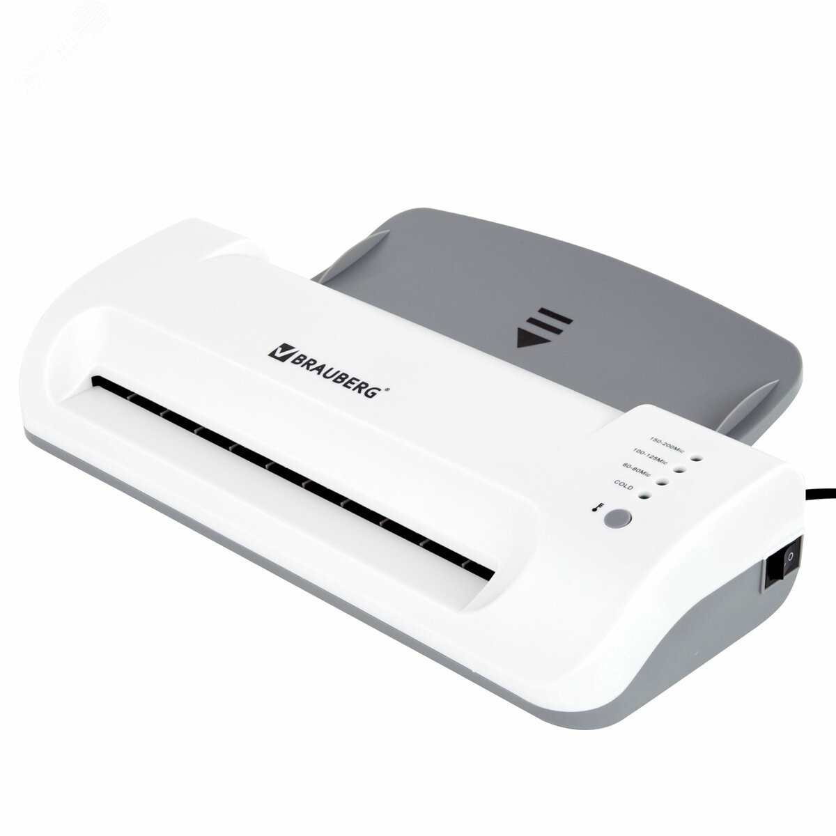 Изображение товара Ламинатор BRAUBERG SILVER MAX A4, толщина пленки 60-200 мкм, скорость 32 см/мин, 532624 (шт)
