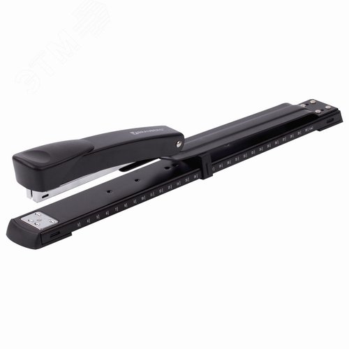 Изображение товара Степлер брошюровочный №24/6, 26/6 BRAUBERG ''Universal'', до 25 листов, черный, 220942 (шт)