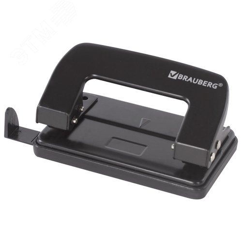 Изображение товара Дырокол металлический BRAUBERG ''Classic'', до 10 листов, черный, 222548 (шт)