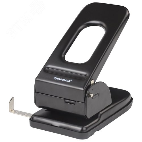 Изображение товара Дырокол металлический МОЩНЫЙ BRAUBERG ''Heavy duty'', до 60 листов, черный, 226868 (шт)