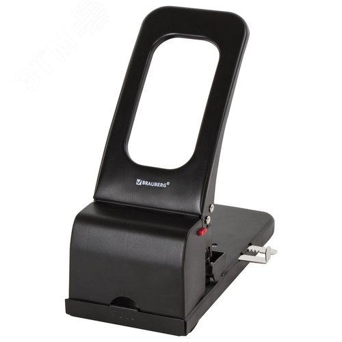 Изображение товара Дырокол металлический МОЩНЫЙ BRAUBERG ''Heavy duty'', до 100 листов, черный, 226869 (шт)