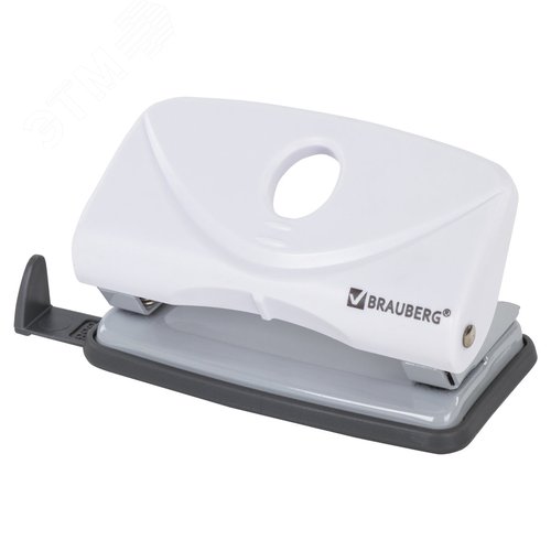Изображение товара Дырокол BRAUBERG ''Original'', до 10 листов, белый, 227786 (шт)