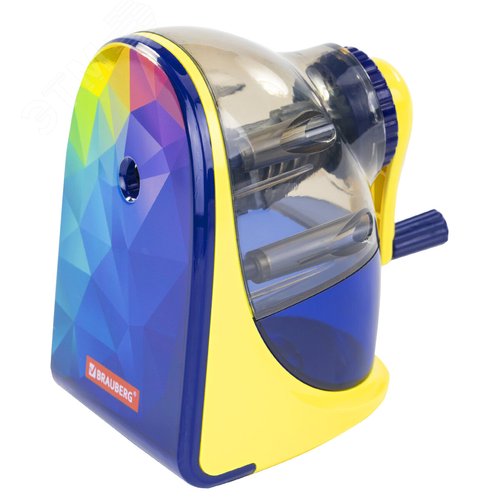Изображение товара Точилка механическая BRAUBERG ''MULTICOLOR'', корпус с печатью, 228489 (шт)