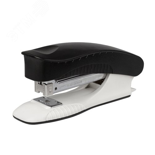 Изображение товара Степлер №24/6, 26/6 BRAUBERG ''METROPOLIS'', до 30 листов, черный, 228752 (шт)